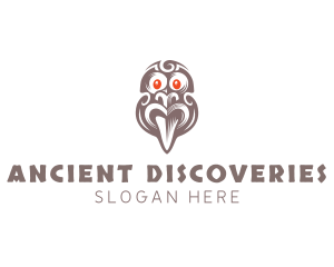 Ancient Tribal Mask logo design