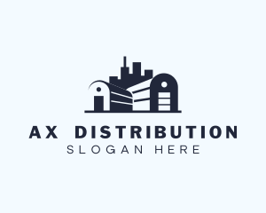 Stockroom Warehouse Distribution logo design