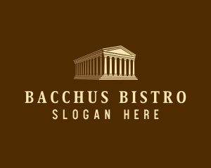Architecture Greek Parthenon logo