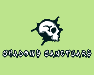 Graffiti Skull Paint logo