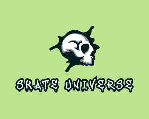 Graffiti Skull Paint logo