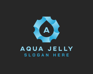 Aqua Gear Water Drop logo design