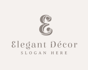 Elegant Cursive Business logo design