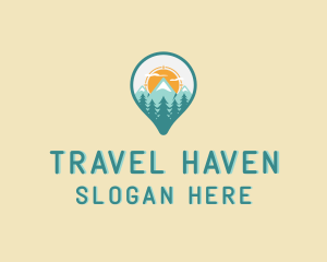 Location Pin Tourism logo