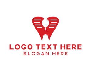Red Cobra Tooth logo