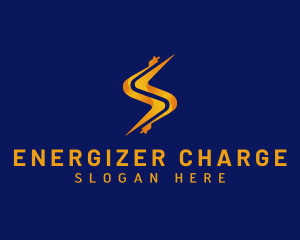 Electric Plug Bolt logo design