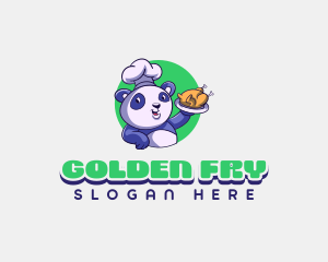 Panda Fried Chicken logo design