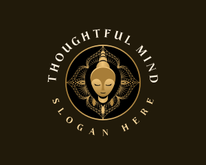 Buddha Spiritual Healing logo design