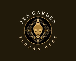 Buddha Spiritual Healing logo design