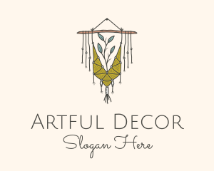 Nature Boho Wall Decoration logo design