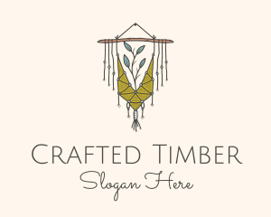 Nature Boho Wall Decoration logo design