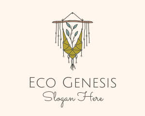 Nature Boho Wall Decoration logo design