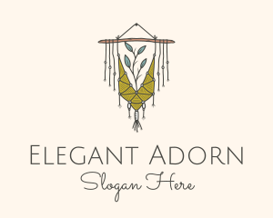 Nature Boho Wall Decoration logo design