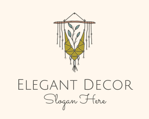 Nature Boho Wall Decoration logo design