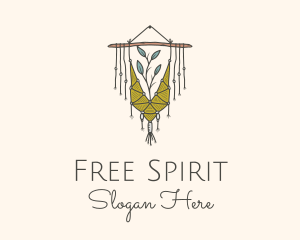 Nature Boho Wall Decoration logo design