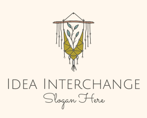 Nature Boho Wall Decoration logo design