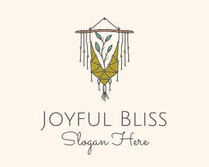 Nature Boho Wall Decoration logo design