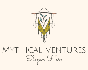 Nature Boho Wall Decoration logo design