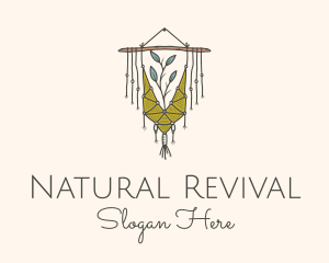 Nature Boho Wall Decoration logo design