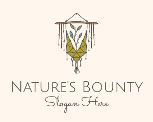 Nature Boho Wall Decoration logo design