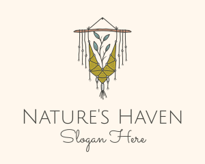 Nature Boho Wall Decoration logo design