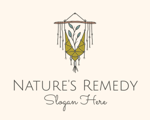 Nature Boho Wall Decoration logo design