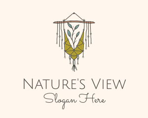 Nature Boho Wall Decoration logo design