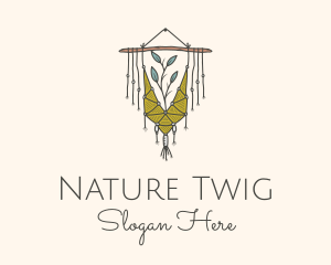 Nature Boho Wall Decoration logo design