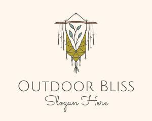 Nature Boho Wall Decoration logo design