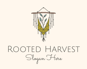 Nature Boho Wall Decoration logo design