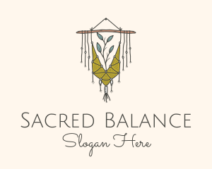 Nature Boho Wall Decoration logo design