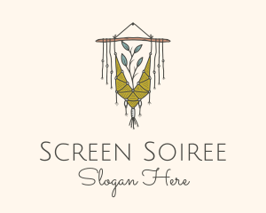 Nature Boho Wall Decoration logo design