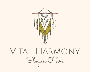 Nature Boho Wall Decoration logo design