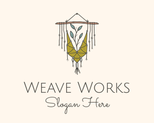 Nature Boho Wall Decoration logo design