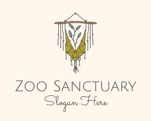 Nature Boho Wall Decoration logo design