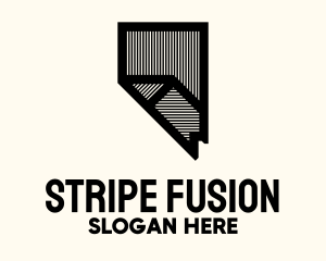 Nevada Real Estate Stripe logo design