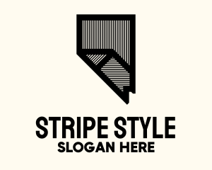 Nevada Real Estate Stripe logo design