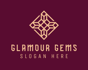 Diamond Gemstone Jeweler logo design