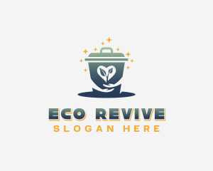 Eco Compost Disposal logo design