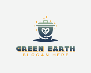 Eco Compost Disposal logo design