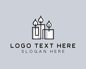 Decor Candle Maker logo design