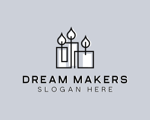 Decor Candle Maker logo design