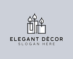 Decor Candle Maker logo design