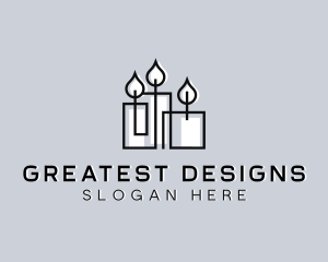 Decor Candle Maker logo design