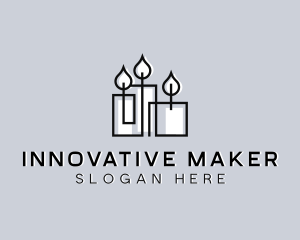 Decor Candle Maker logo design