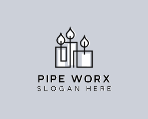 Decor Candle Maker logo design