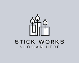 Decor Candle Maker logo design