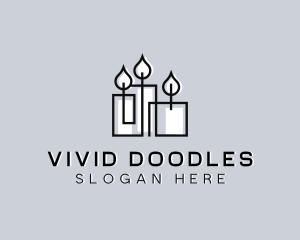 Decor Candle Maker logo design