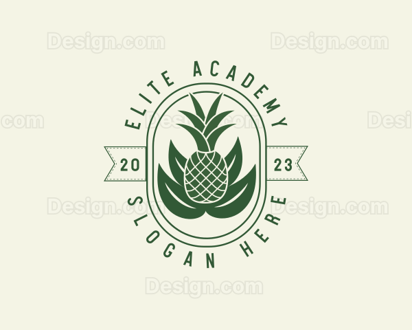 Pineapple Fruit Farm Logo
