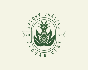 Pineapple Fruit Farm  logo design